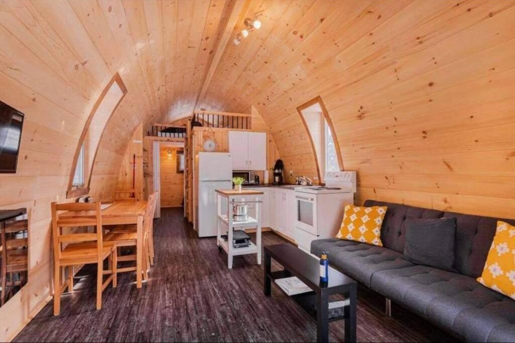 Chalet Alice A Louer Avec Spa Mauricie Saint-Alexis-des-Monts Ngoại thất bức ảnh